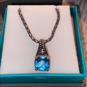 EFFY blue topaz necklace